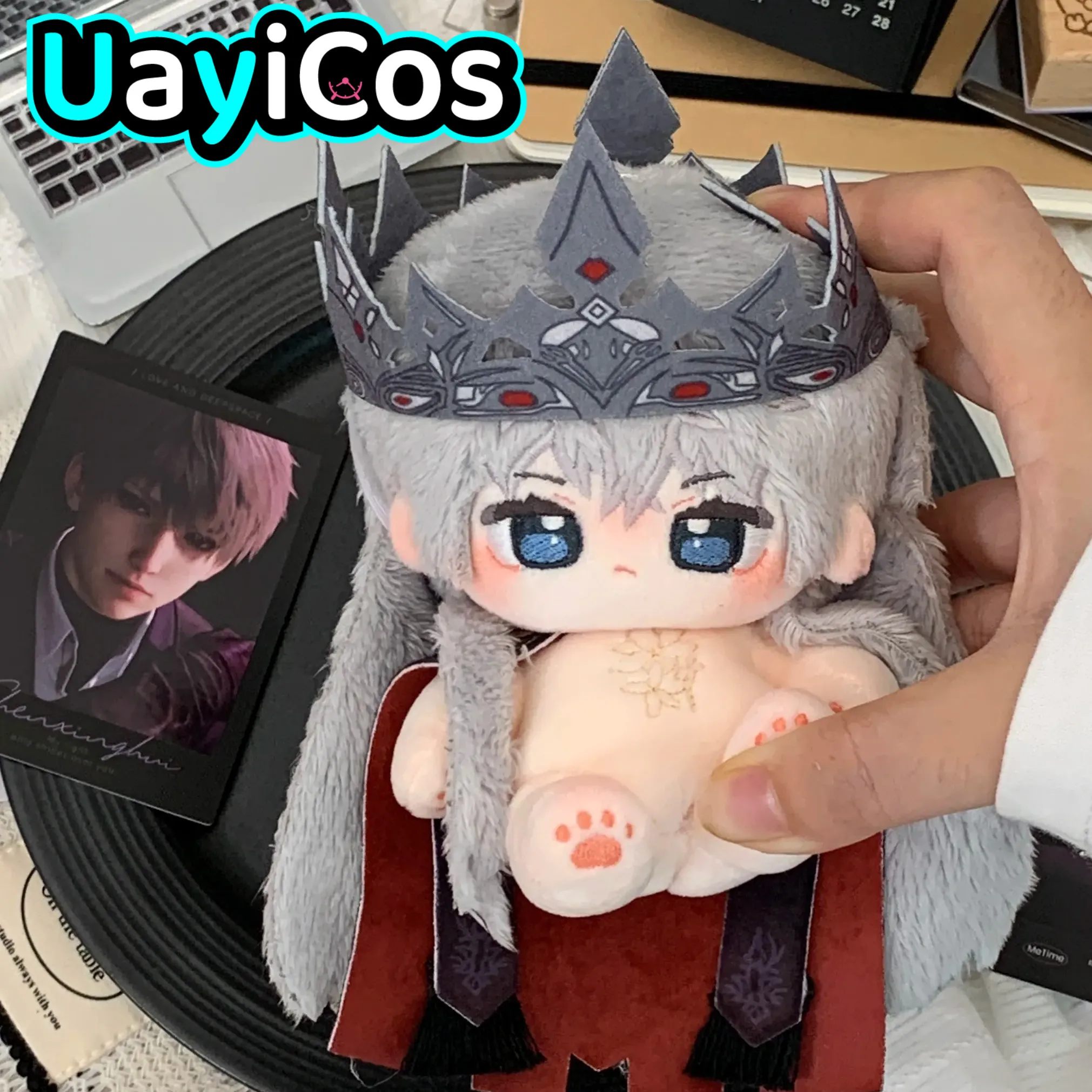 

В наличии Love and Deepspace Xavier Корона Плащ Мягкая 10 см Плюшевая кукла Одежда Аниме Игры Брелок Сумка Игрушка Детские Подарки