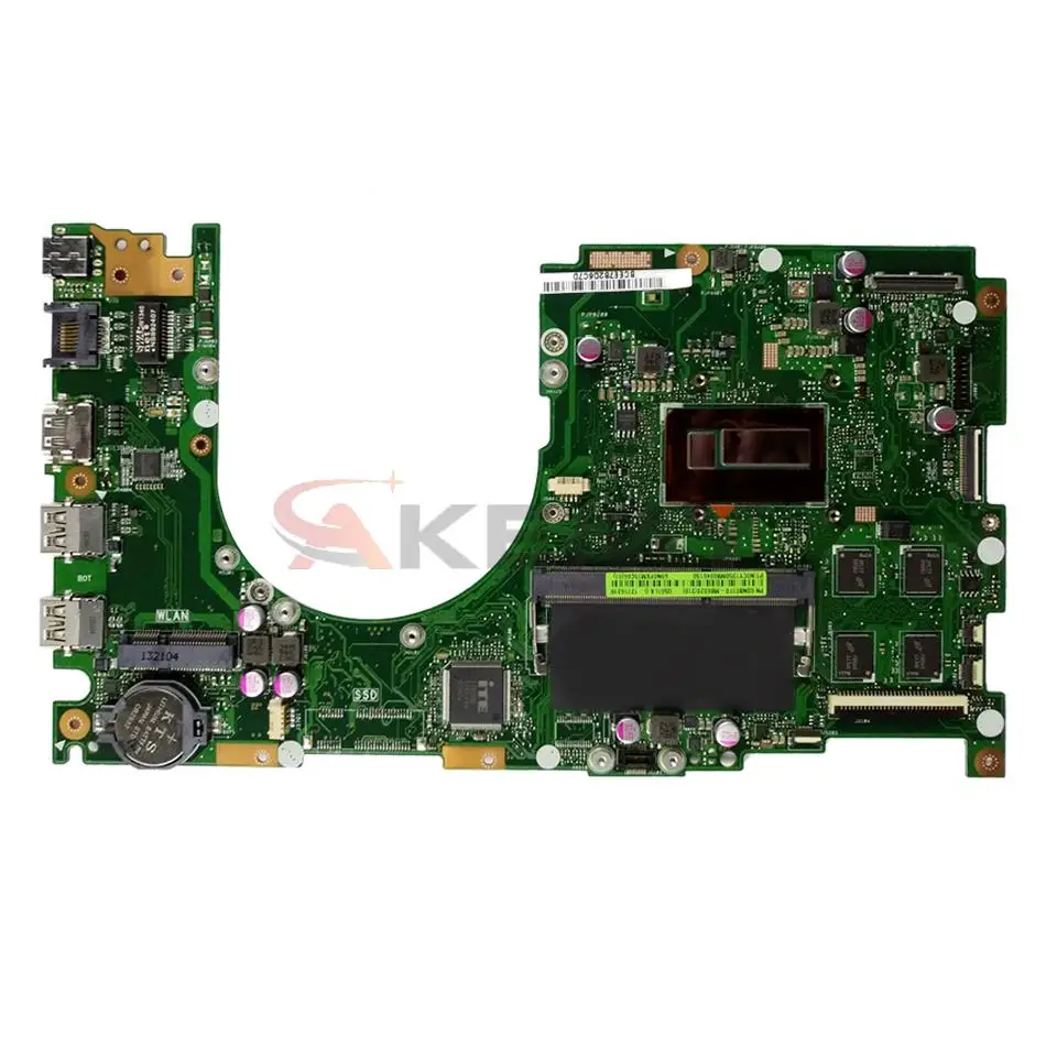 ASUS Q501 Q501L ノートパソコンのマザーボード Q501LA i5 i7-第 4 世代 CPU 4GB-RAM ノートブックメインボード 100% テスト済み OK VivoBook