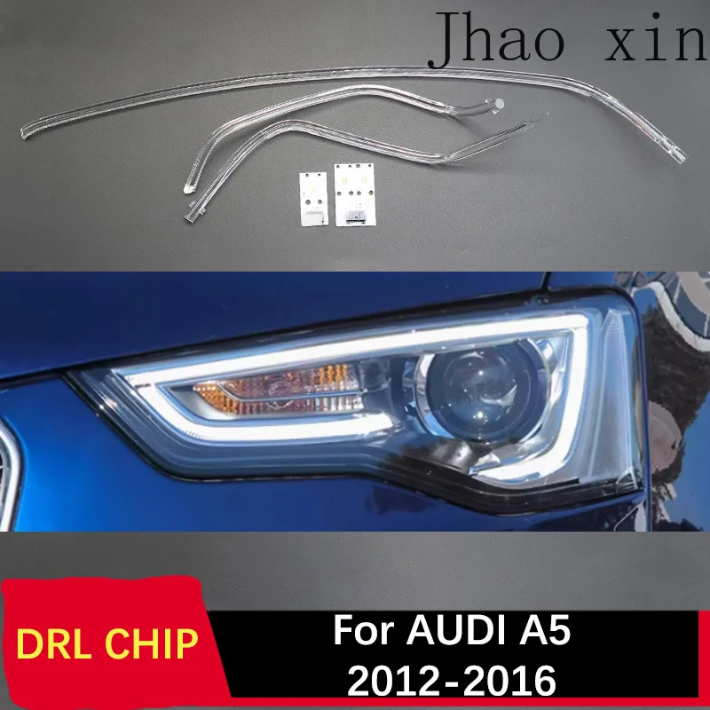 

Car Headlight DRL CHIP Lamp Tube Angel Eye Circuit Board Suitable for Audi A5 S5 12-2016 Ballast Light Source Module White Light