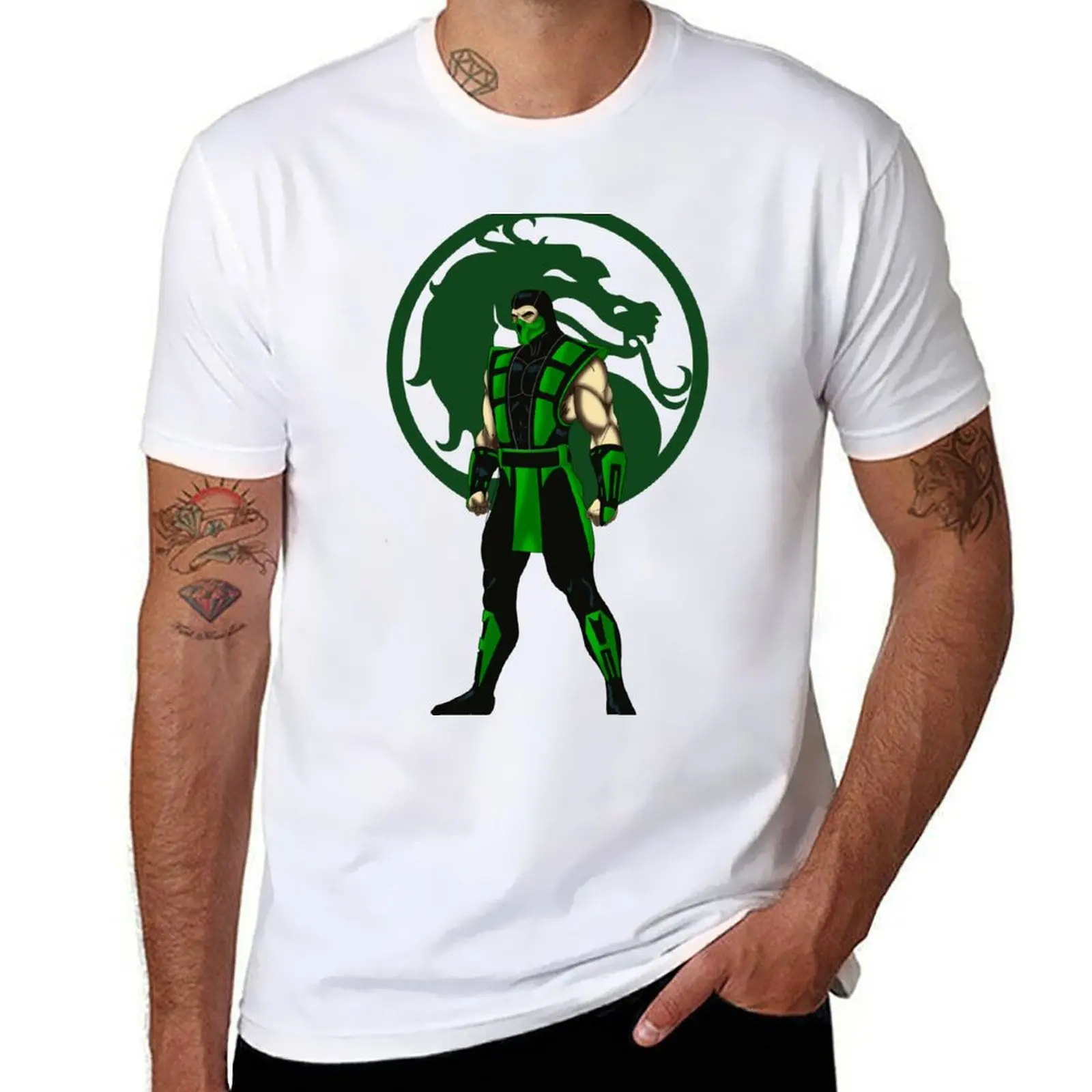 

Mortal Kombat Reptile T-Shirt funny t shirts man t shirts for man graphic tees T-Shirt
