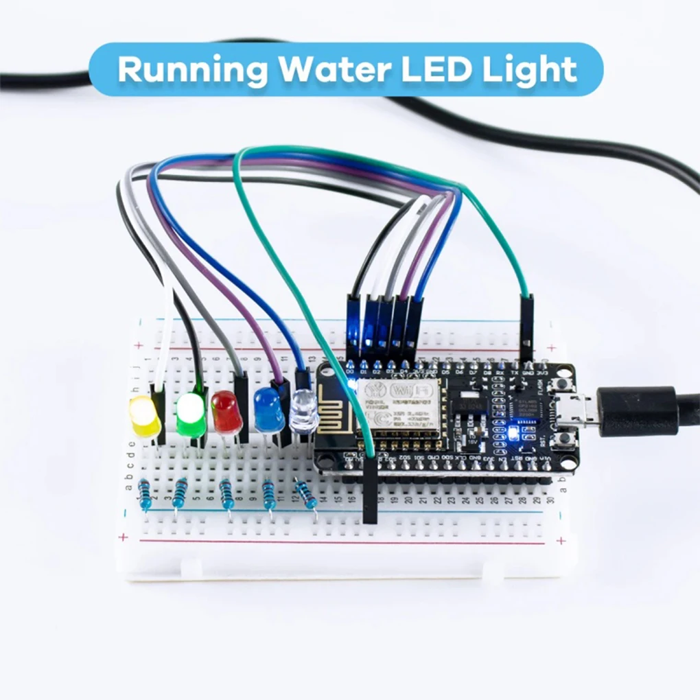 Learning Basic Starter Kit for ESP8266  WIFI Development Board Module Basic Starter Kit with Storage Box