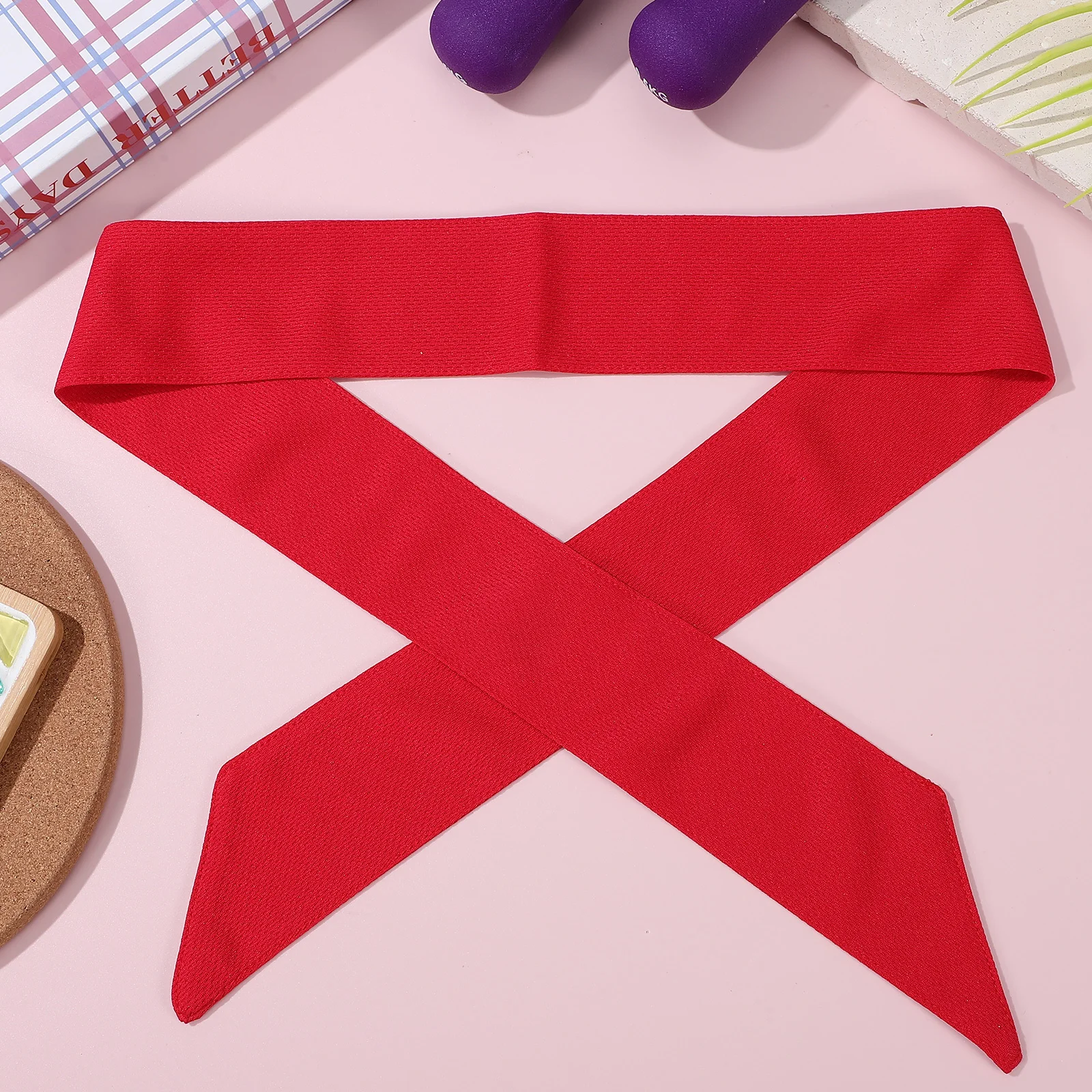 

Sweat Headband Sports Tie Headband Non Slip Workout Lightweight Hair Band for Men Women Ideal for Training Running Fitness