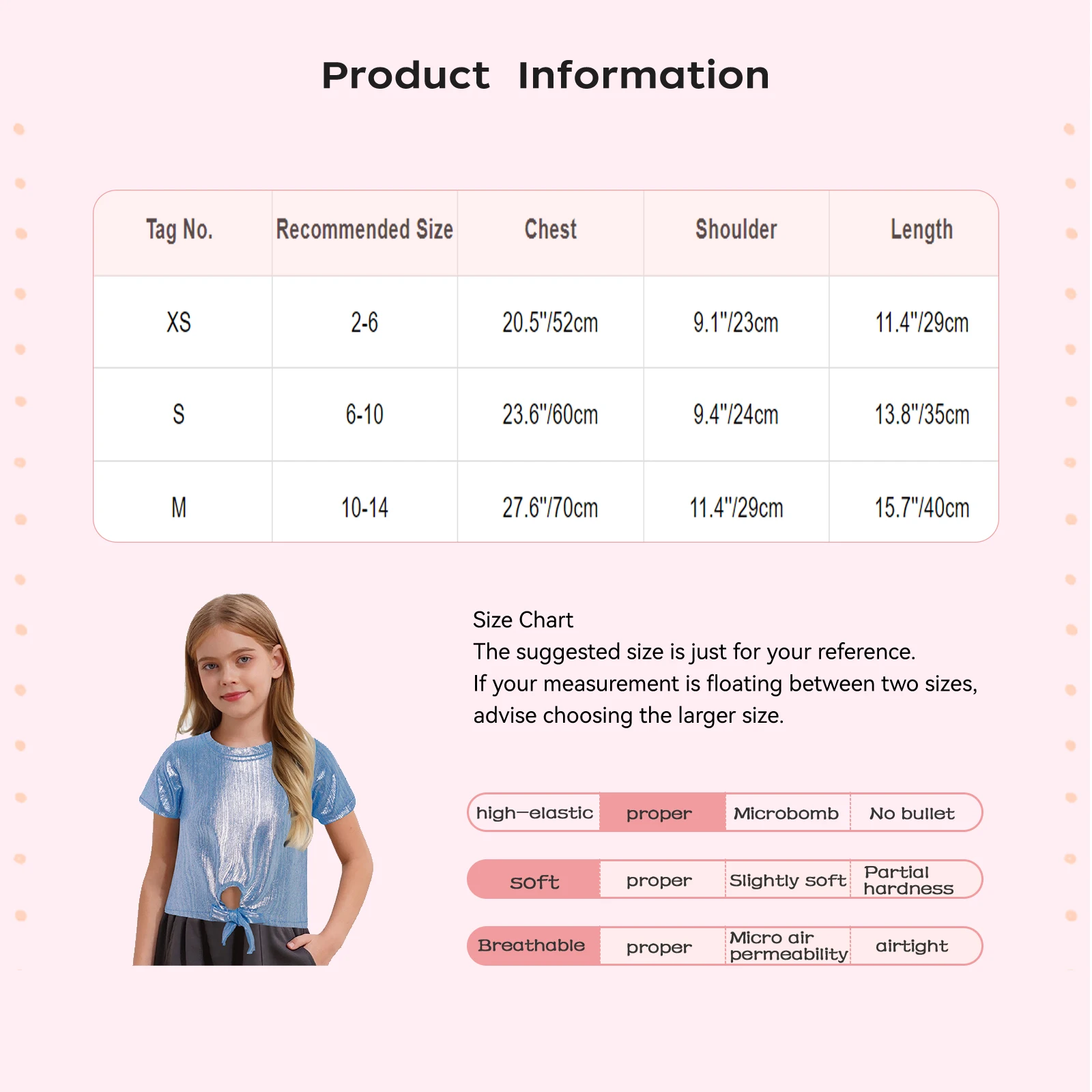 Kids Girls T-shirt Hip-Hop Jazz Dance Tops Metallic Short Sleeve Lace-up Keyhole Hem Shirts for Street Dance Performance Costume