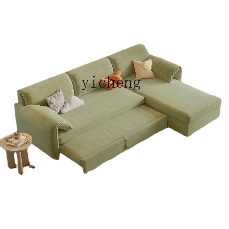 Zc Cat Scratching Cloth Elephant Ears Multifunctional Foldable Dual-Use Living Room Imperial Concubine Double Sofa Bed