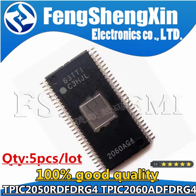 5pcs TPIC2050RDFDRG4  TPIC2060ADFDRG4 2050G4 2060AG4 2050G 2060A HTSSOP-56 TPIC2060A