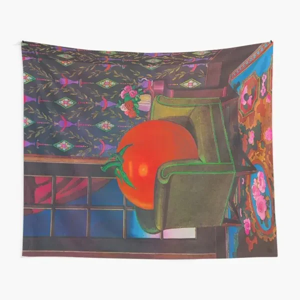 Therapy With A Tomato Milton Glaser To  Tapestry Art Mat Room Home Decoration Bedspread Hanging Travel Living Colored Wall Towel