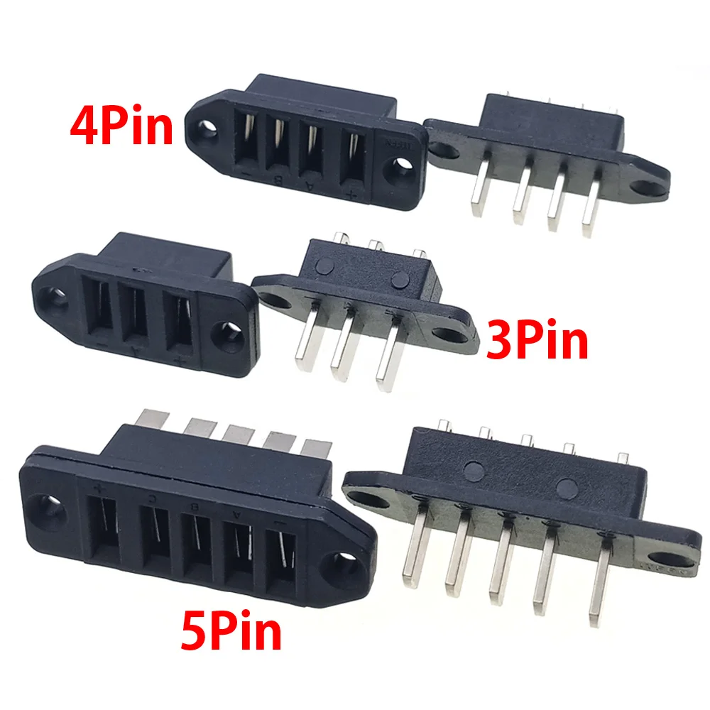 

3/4/5P Battery Connector Male Female Socket 15A High Current Battery Connector For Drone Model Intelligent Electrical Equipment