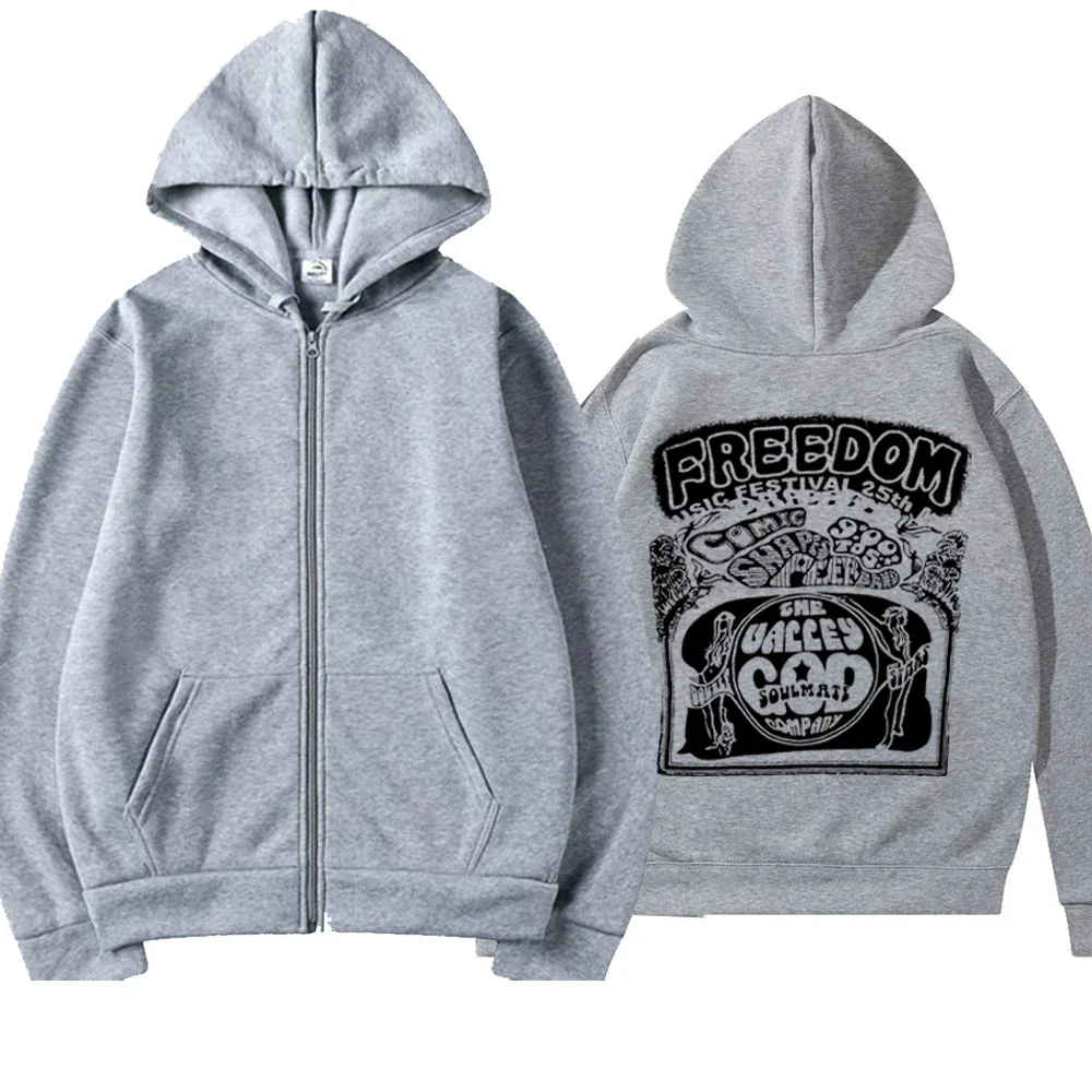 Simon Henriksson Zipper Hoodie "Scream of Fear" Simon's Role Playing Sweatshirt… - Image 5