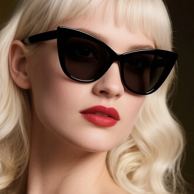 Sunglasses Women Cat Eye Sexy Fashion Brand Luxury Designer Retro Outdoor Party Durable gafas de sol Daily Eyewear Y2K Glasses