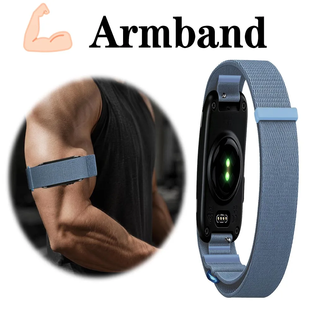 Premium nylon bicepsarm-/polsband voor Garmin CIRQA Smart Band Strap Fitness Tracker-band voor Garmin CIRQA Smart Band-accessoire