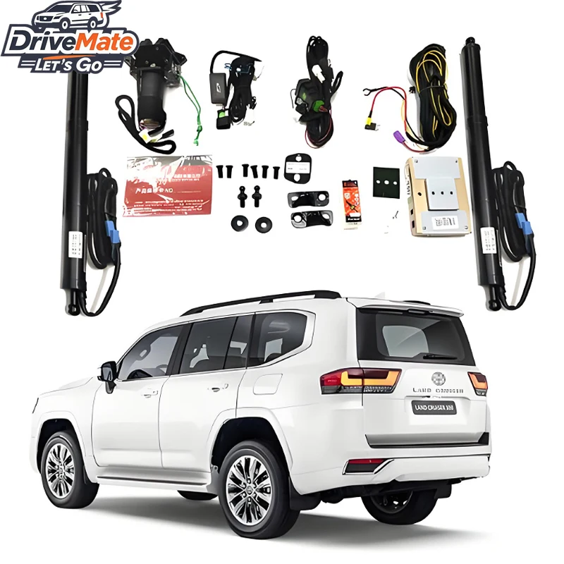 رافع البوابة الخلفية قوة رفع الباب الخلفي الكهربائي لتويوتا لاند كروزر LC300 GXR 2021-2025 #1