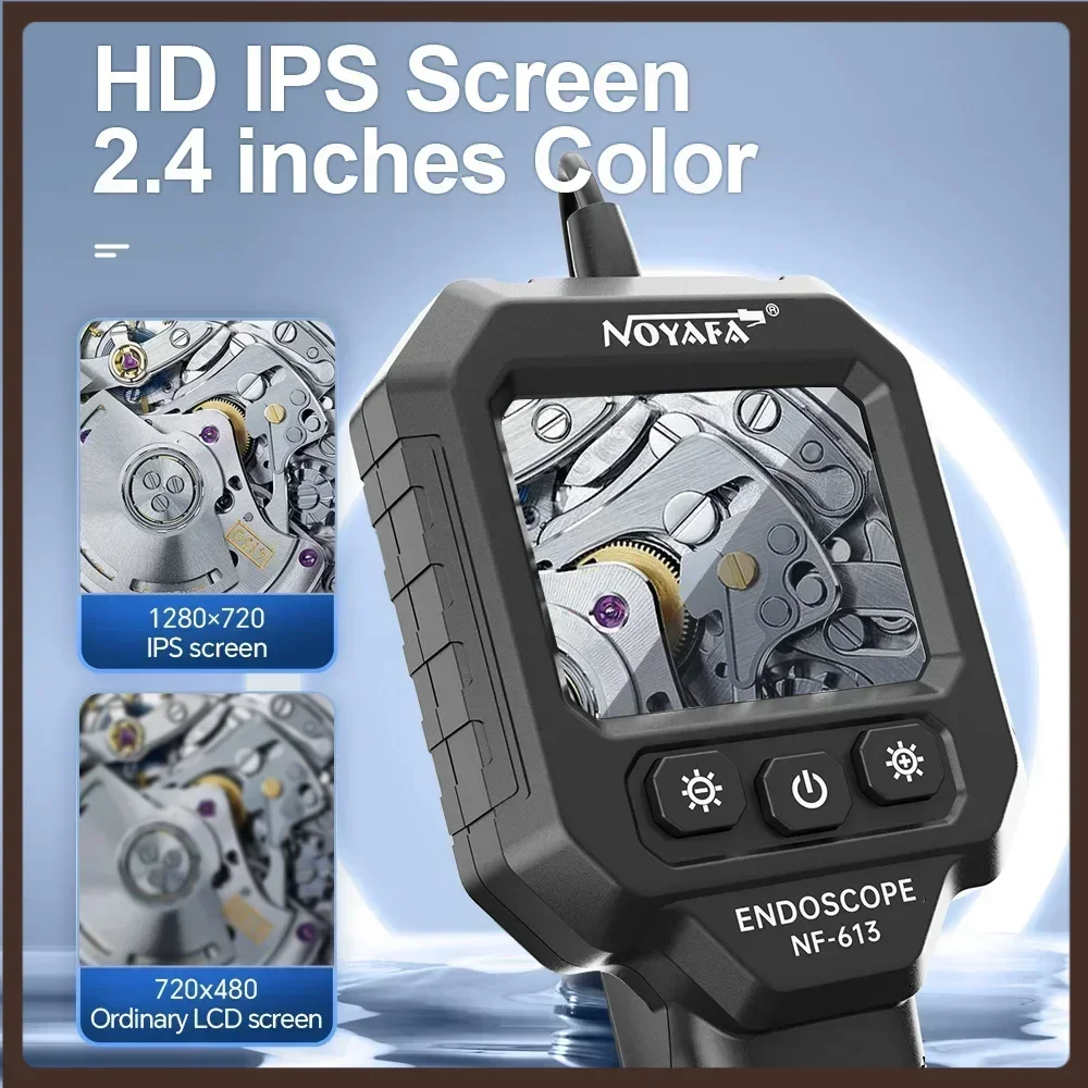 

NOYAFA NF-613 Industrial Endoscope Camera 2.4 inch IPS Screen 8mm HD1080P IP67 Waterproof Camera Endoscope Auto Endoscope