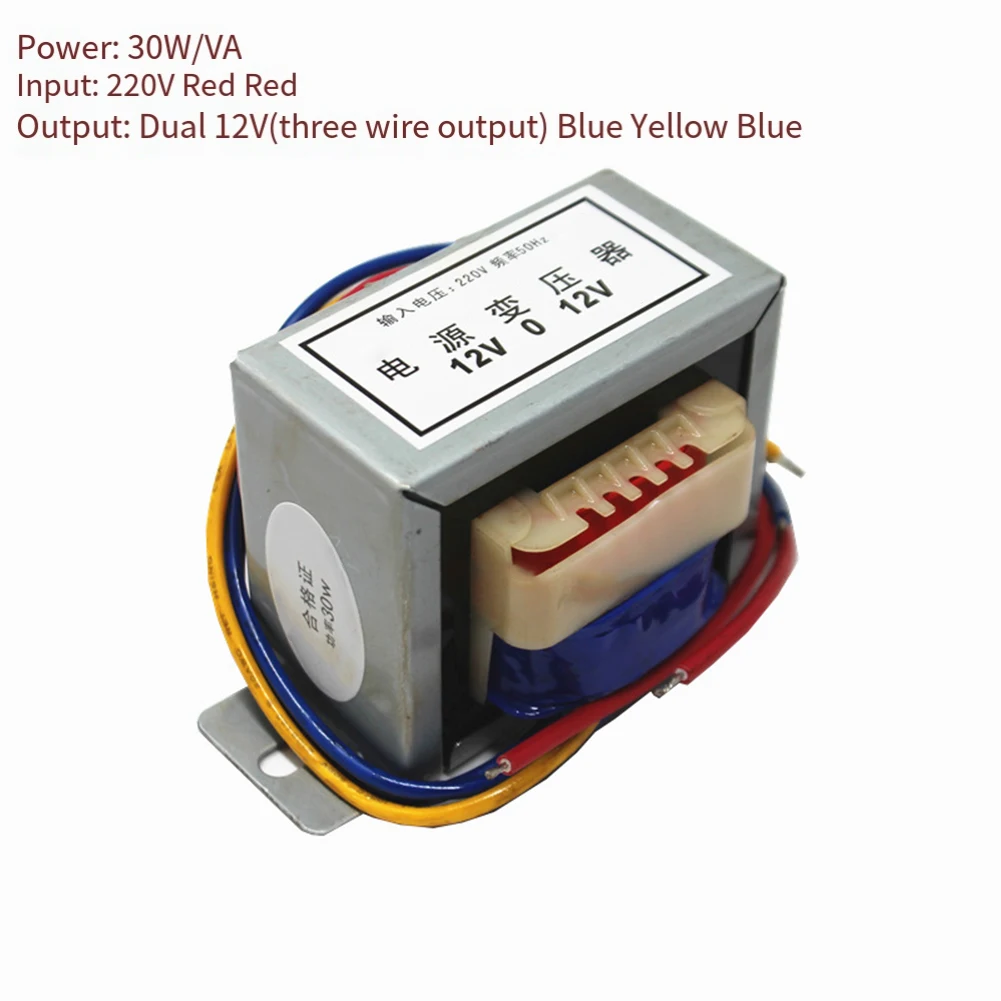 Electrical Engineering Power Transformer Single Phase Power Transformer Instrument Part White Low Eddy Current Loss
