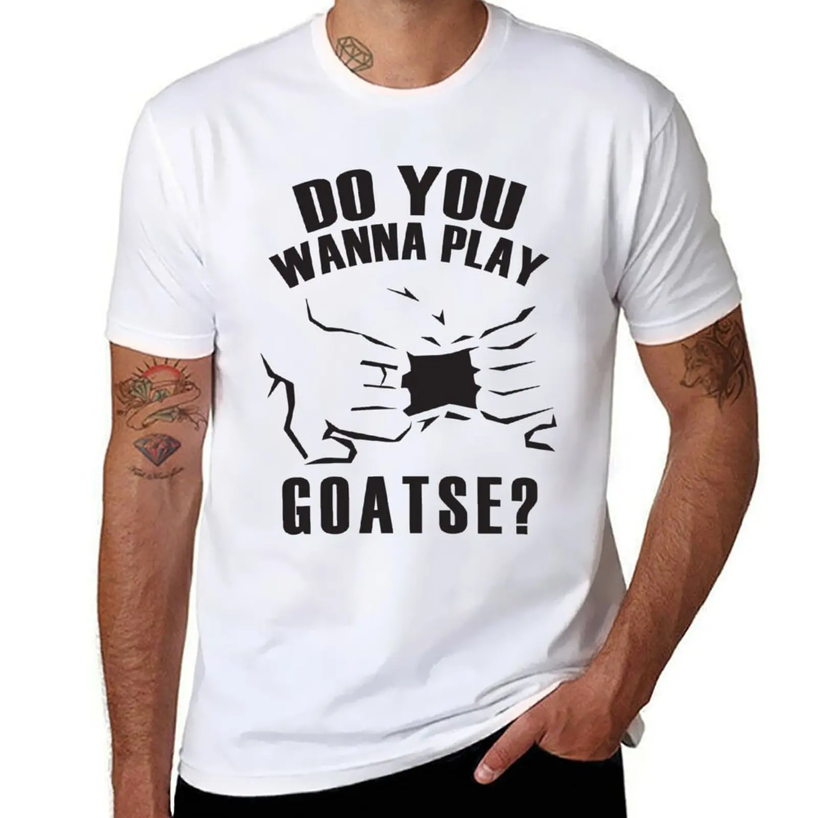 

Sock Fetish Do You Wanna Play Goatse T-Shirt mens graphic t shirts anime t shirts for man T-Shirt