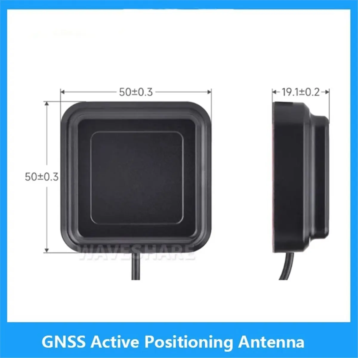 

L1+L5 GNSS/GPS Multi Satellite Frequency Active Positioning Antenna High- IP67 Waterproof
