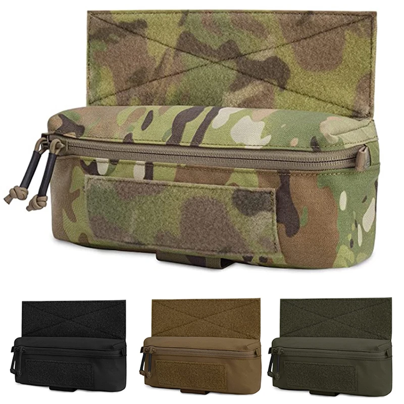 Outdoor Vest Dangler Drop Pouch EDC Organizer Utility Tools Holder Dump Bag for JPC CPC LBT D3CR MK3 MK4 Plate Carrier Storage