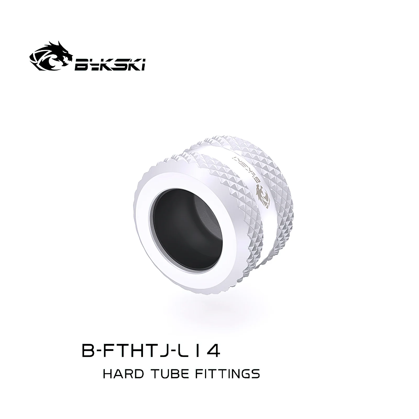 Bykski Water Cooling 14mm Anti-Off Rigid Hard Tube Compress Connection Fitting B-FTHTJ-L14