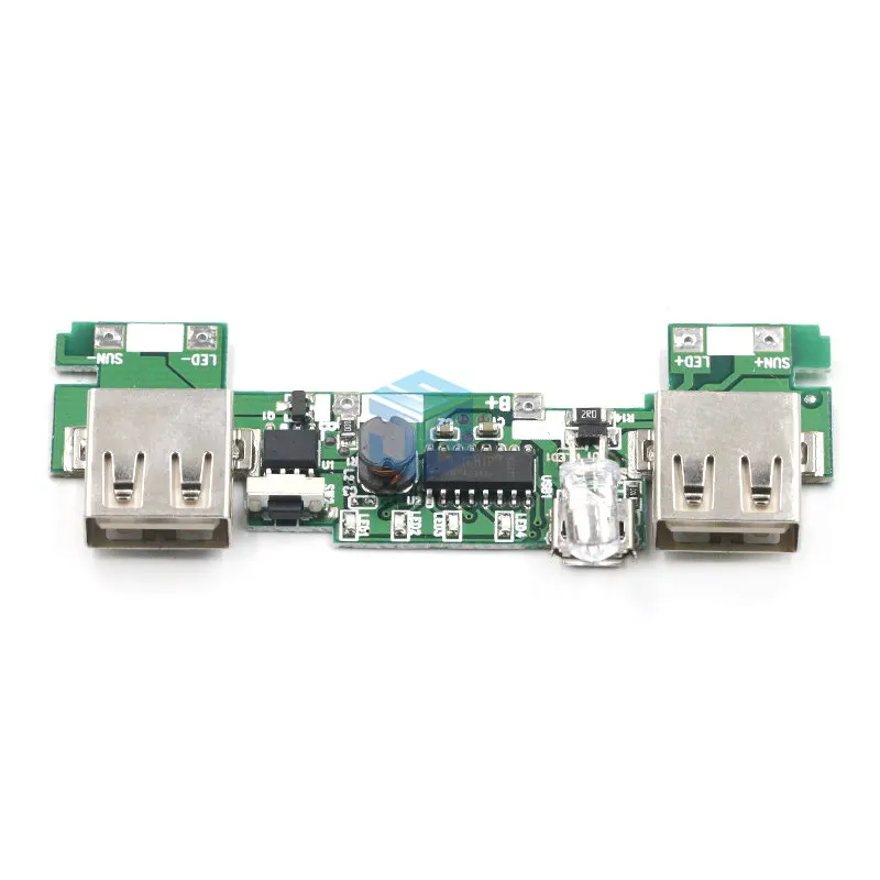 Chargeur de batterie portable USB 5V 2A, Module de charge de batterie au Lithium Li-ion 18650, indicateur LED, nouvelle Version