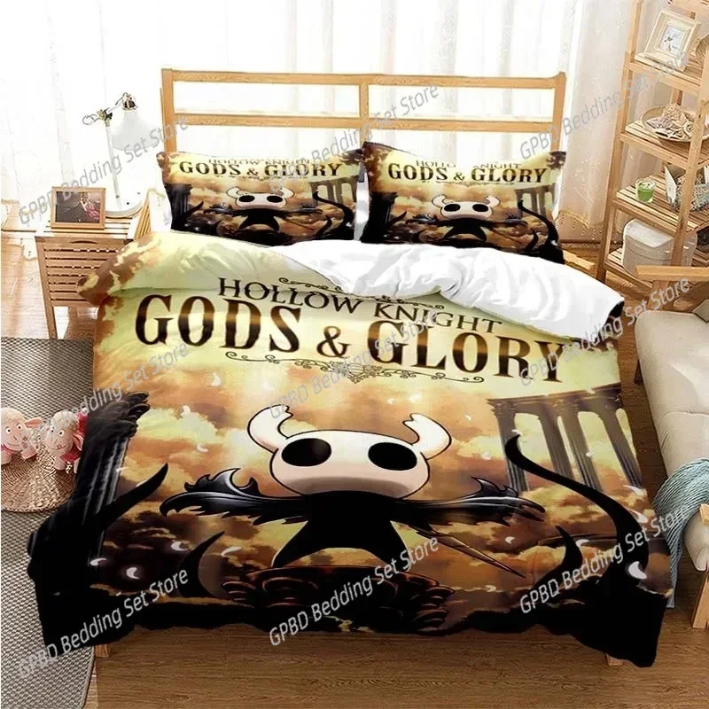 

Hollow Knight Fashion Digital Bedding Set Boys Girls Twin Queen Size Duvet Cover Pillowcase Bed Boys Fashion Home Textileextile