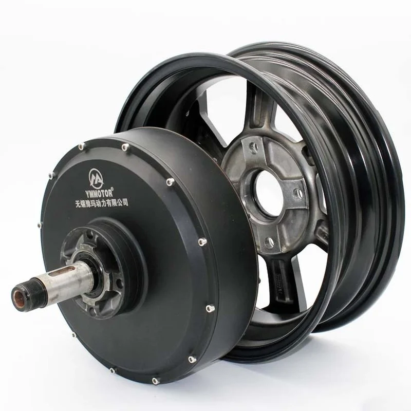 17inch 72v 5000w single shaft motor for electric vehicle