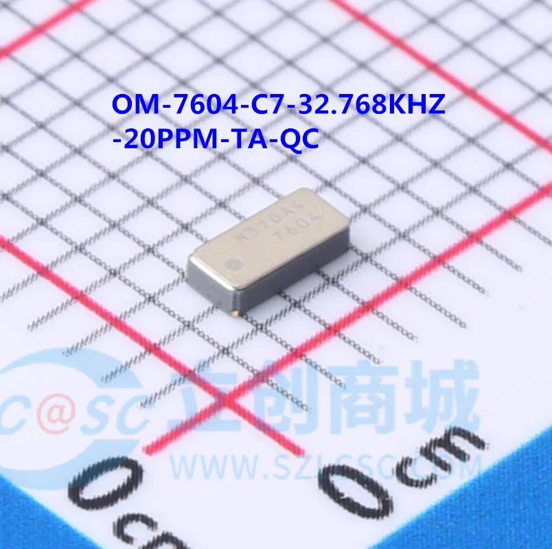 

10PCS 100% Original OM-7604-C7-32.768KHZ-20PPM-TA-QC SMD3215-4P Timer