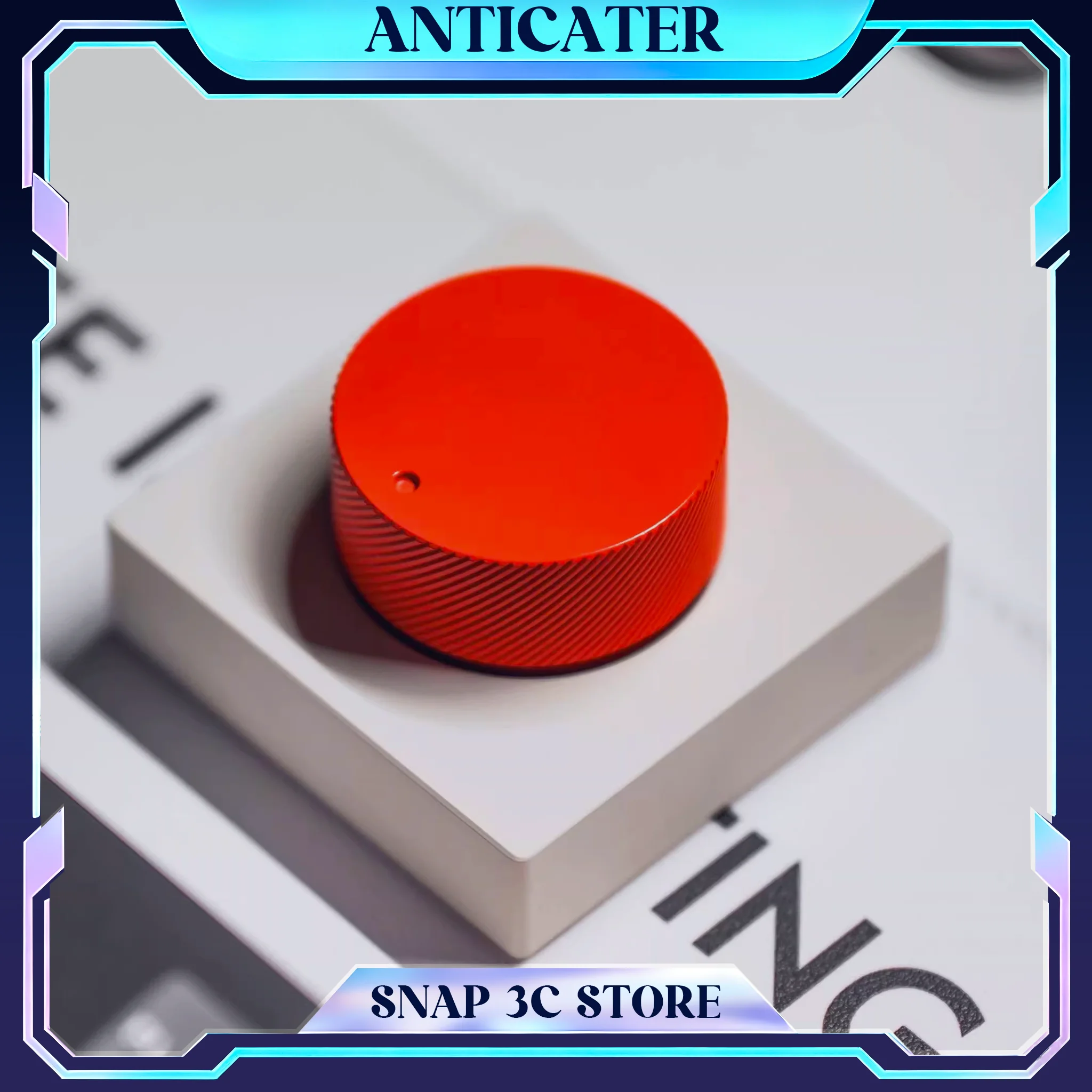 

Настольный регулятор громкости ANTICATER Vk01 с поворотной ручкой, корпус из алюминиевого сплава с ЧПУ, настраиваемая Bluetooth-клавиатура, аксессуар для геймеров, подарки