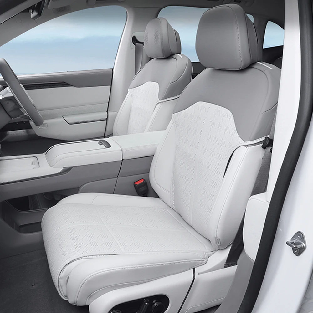 

For Zeekr 7X 2024 2025 Half Pack Seat Protection Pad Four Season Ventilation Breathable Seat Cushion Special Seat Leather Cover