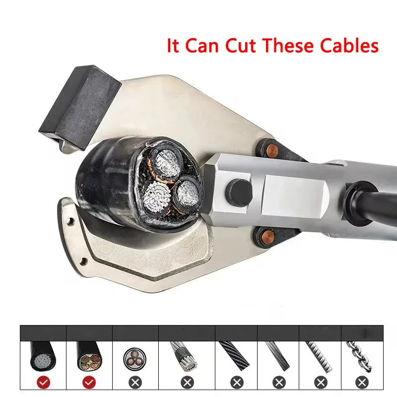 Electric Cable Cutter CL-120C Wire Cutter Portable Hydraulic Copper Aluminum Armored Cable Cutting Machine Strong Fast Cutting