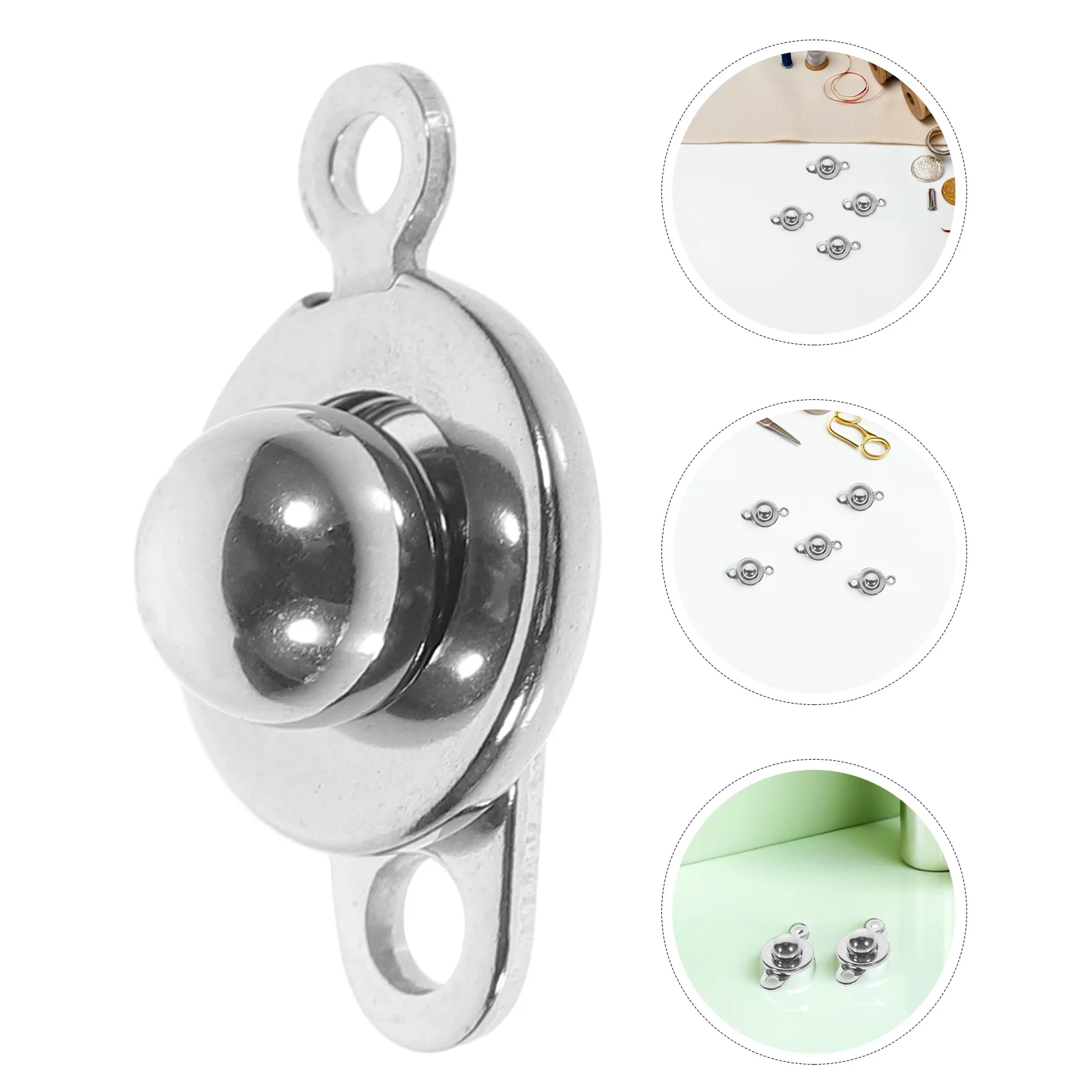 

20Pcs Stainless Steel Lobster Claw Clasps Jewelry Snap Clasp Set for DIY Necklace Bracelet Making Clasp for Jewelry Making Metal