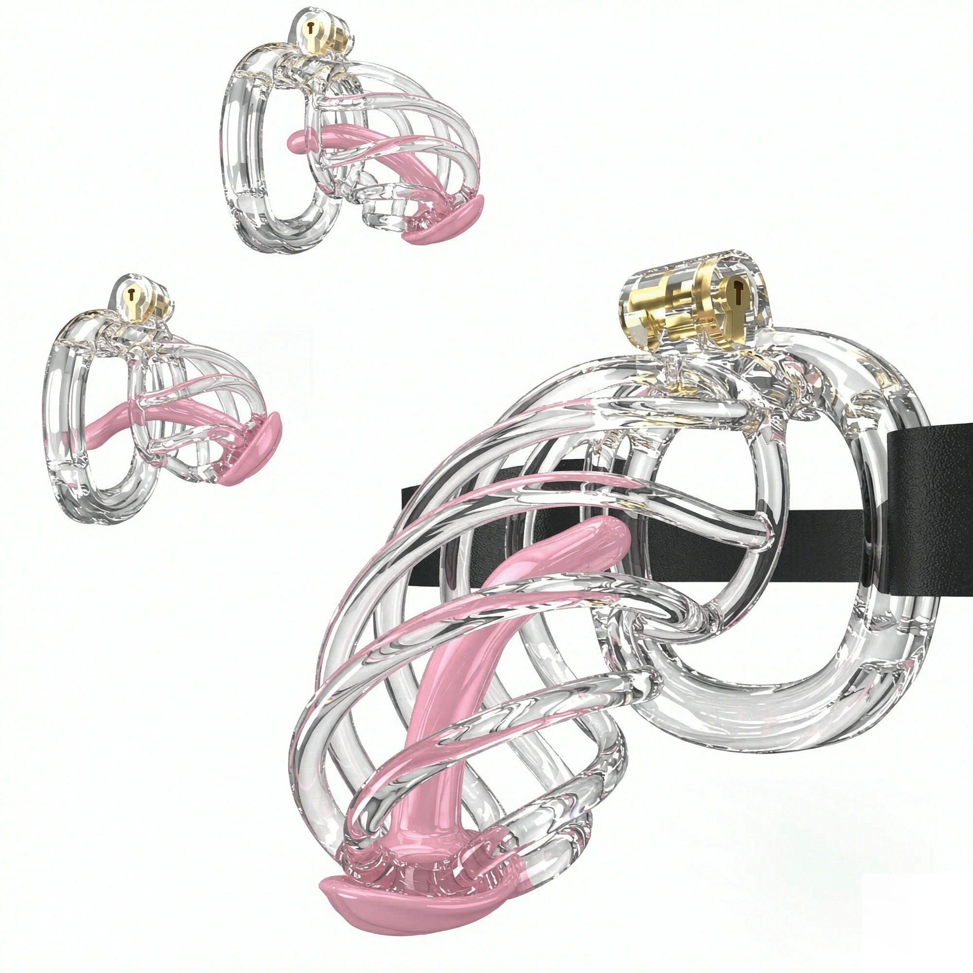 New Male Chastity Cage with Br - đánh giá và giá 3D Printing Abs