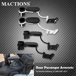 Motorcycle Rear Passenger Armrests For Honda Goldwing GL1800 2001-16 2017 Adjustable Moto Seat Grab Arm Rests Gold Wing GL 1800