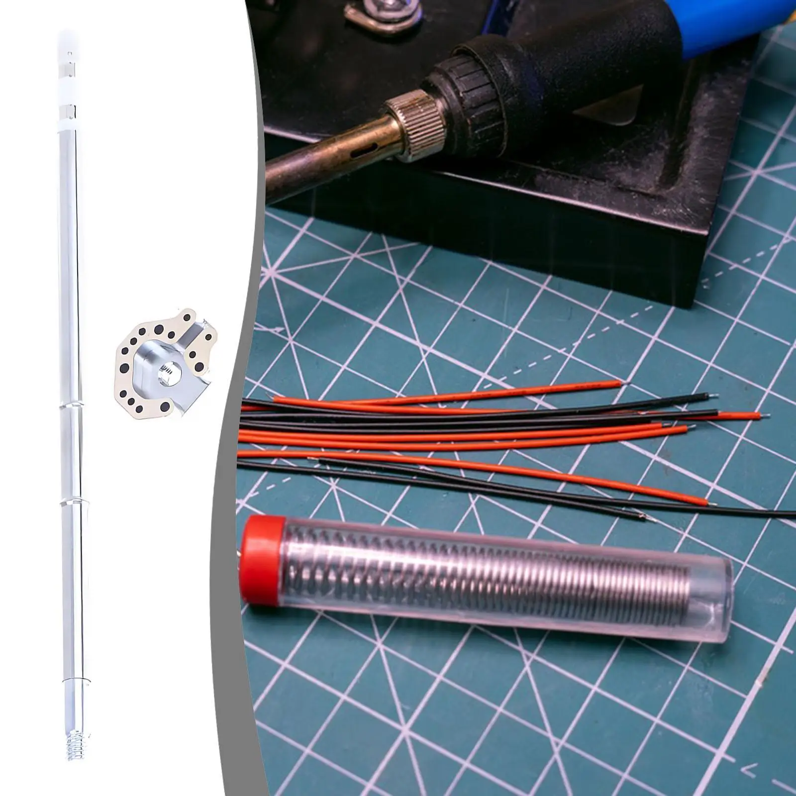 Punta de soldador de Joystick, punta de repuesto resistente para controlador de juego