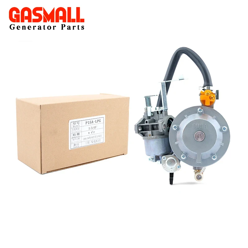 GT241 154F Huayi Gasoline Generator Parts P15A-LPG Engine Three Fuel  Manual Carburetor Kit Assy Xinchai