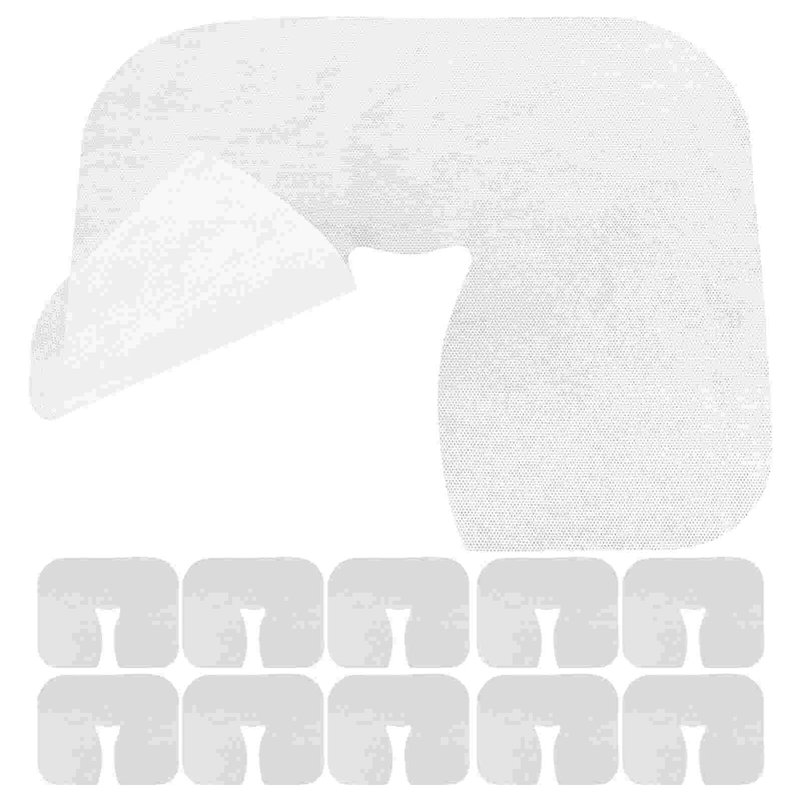 400 Pcs Disposable Lying Pillow Case Face Covers for Salon Massage Headrest Pads Cushion Bed Hole Breathable Cradle Bedspread