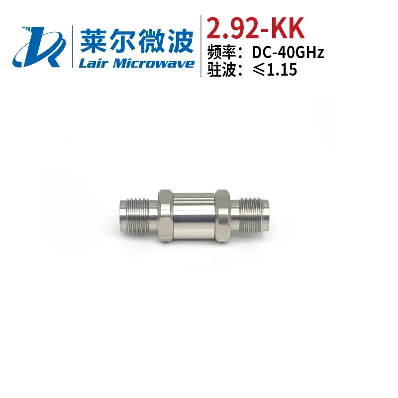2026 Lyle Microwave, Test Grade Millimeter Wave RF Adapter 2.92mm-KK Female-to-Female Adapter