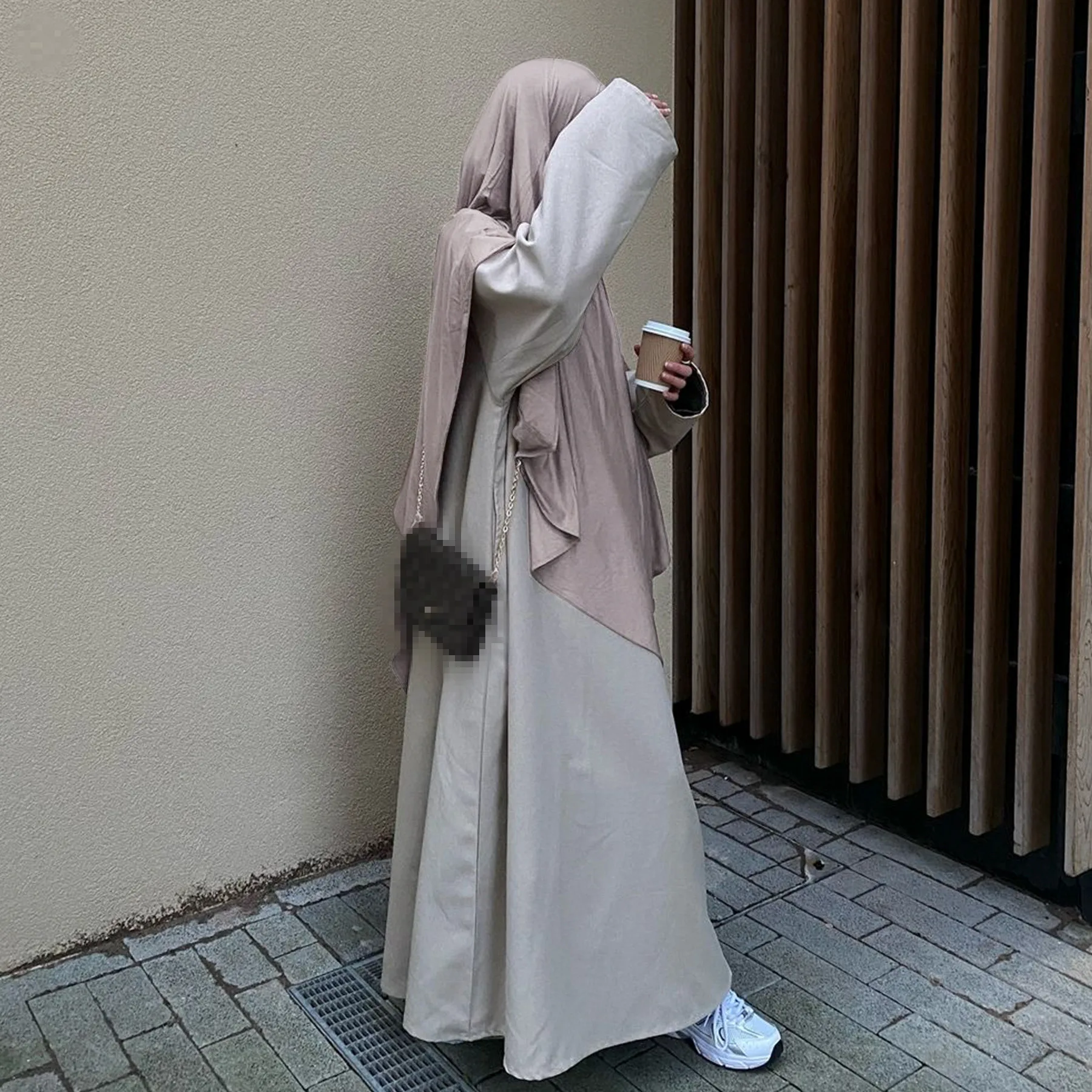 Moslim Lange Khimar Ramadan Formele Gebed Kledingstuk Hijab Vrouwen Niqab Burka Islamitische Turkije Namaz Burka Musulman Eid Djellaba