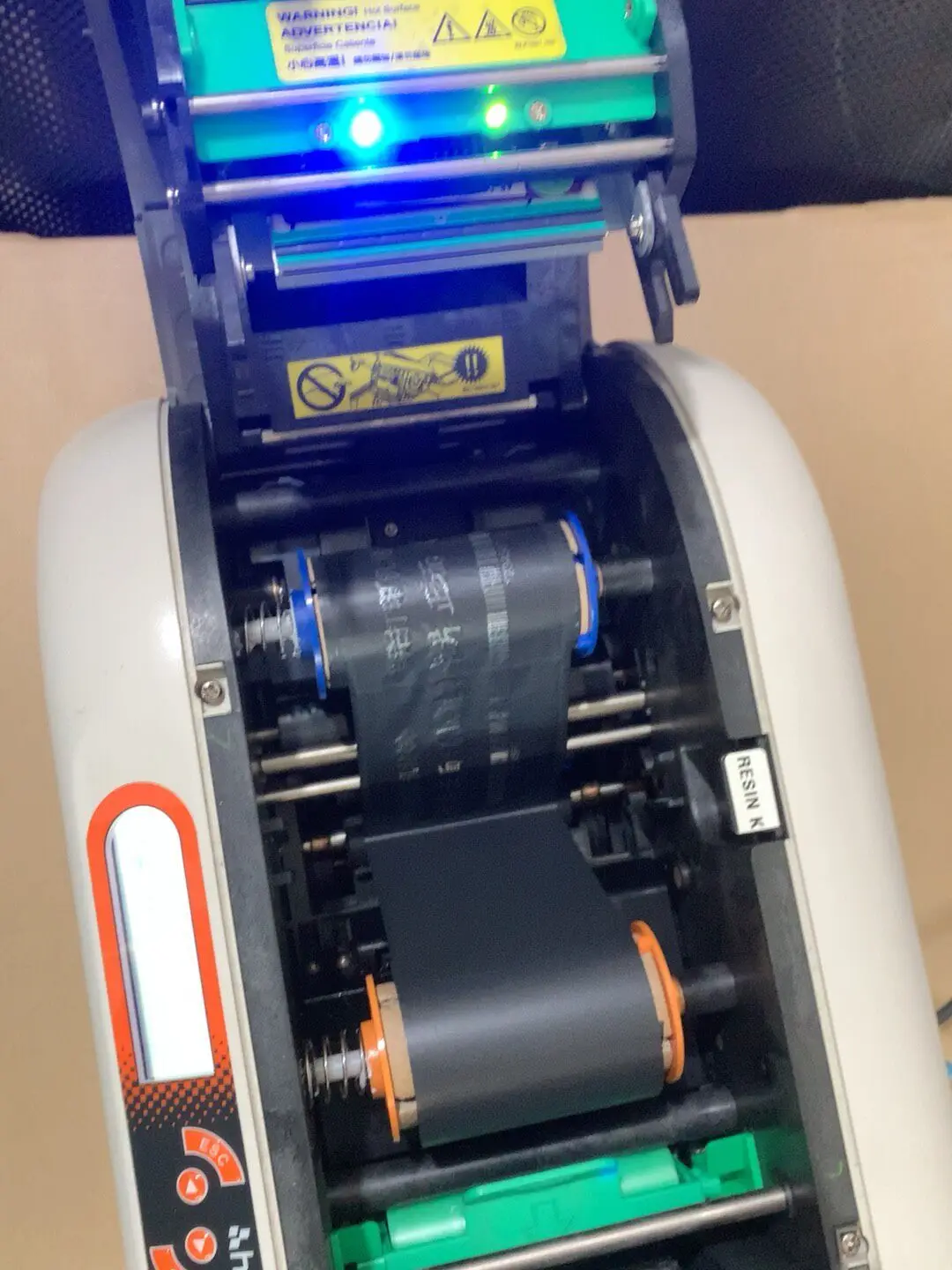 apply to Chengyan hiti card printer, optical cable hanging tag, denture warranty card printer