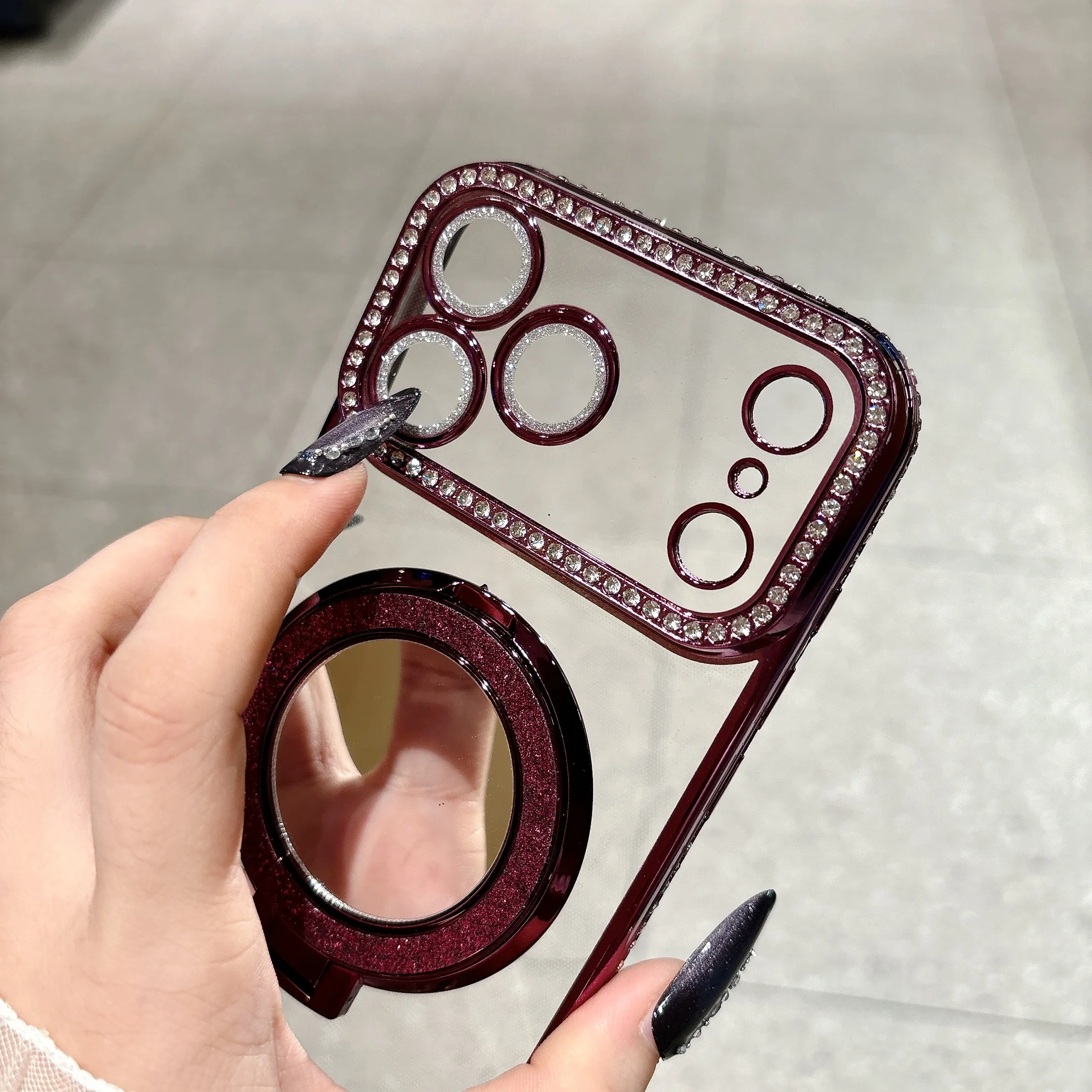 Funda magnética de lujo con so - Magnetic Charging Stand reseña y precio