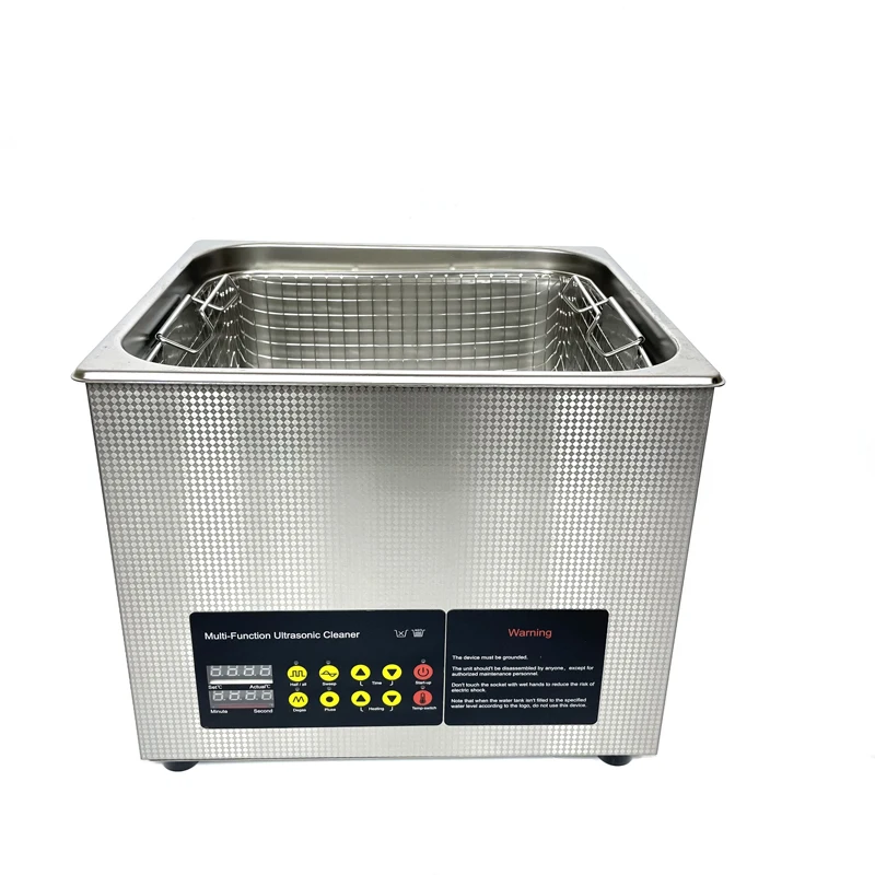 10L digitale ultrasone sieradenbrilreinigingsmachine met ontgassing, wassen en verwarming