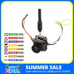Eachine TX06 700TVL FOV 120 Degree 5.8Ghz 48CH 25mW Smart Audio Mini FPV Camera Support Pitmode AIO Transmitter For RC Drone