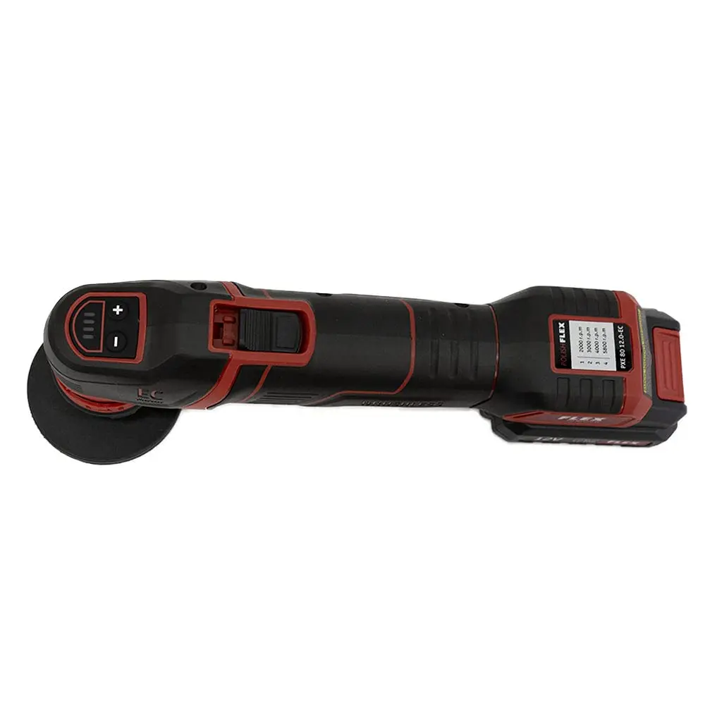 Detail King Flex PXE 80 12.0 EC Value Kit - Cordless Design - 2 Batteries - Backing Plate Quick Disconnect