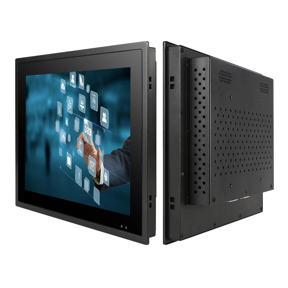 10/10.4 بوصة سطوع عالية 1000nits مقاوم للماء الترابط البصري في الهواء الطلق الدفع كشك خزانة ذكية PCAP شاشات تعمل باللمس