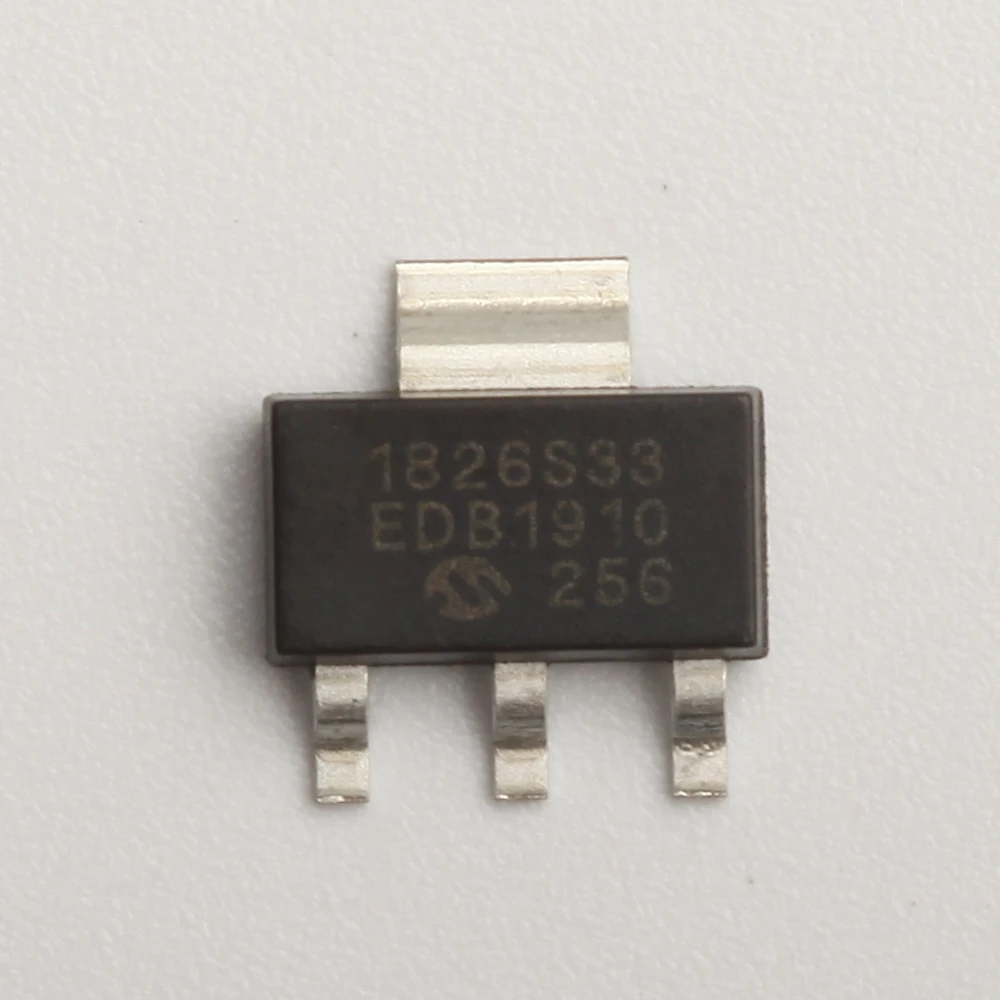 MCP1826ST-3302E/DB  MCP1826S-3302E/DB 1826S33 3.3V 1A SOT223-3  5pcs/lot