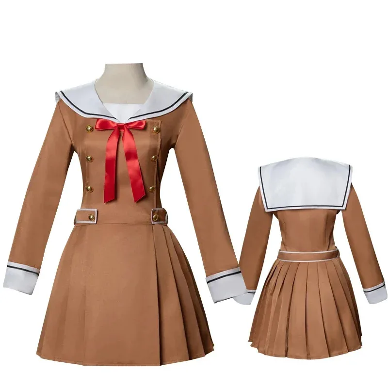 

Anime BanG Dream cosplay costume Poppin party dresses Saya Yamabuki sets saior suit Tobia Kasumi school uniform
