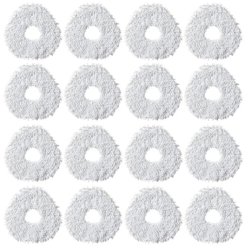 Promotion!16Pcs Mop Cloth Pads For Narwal T10 Robot Vacuum Cleaner Accessories Parts Microfiber Mops