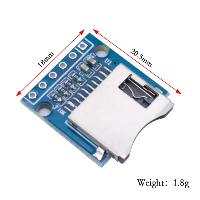 10 Stück Micro SD Speicher Erweiterungs karte Mini Micro SD TF Karte Memory Shield Adapter Modul mit Stiften