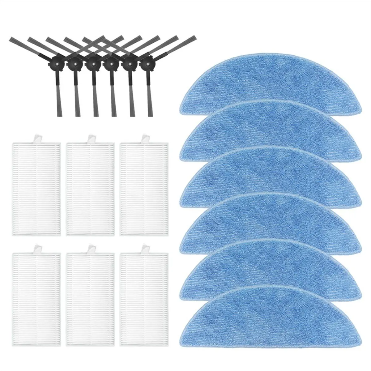 2026 Trend Suitable for Y1 Sweeper Accessories Side Brush Hepa Filter Mop Cloth Consumables Spare Parts