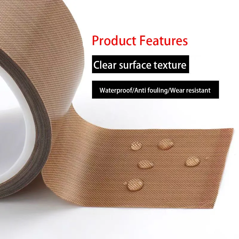 PTFE  Tape Insulation, Wear-Resistant, Heat-Resistant, Heat-Insulating,  Sealing Machine, High-Temperature Adhesive Tape10m