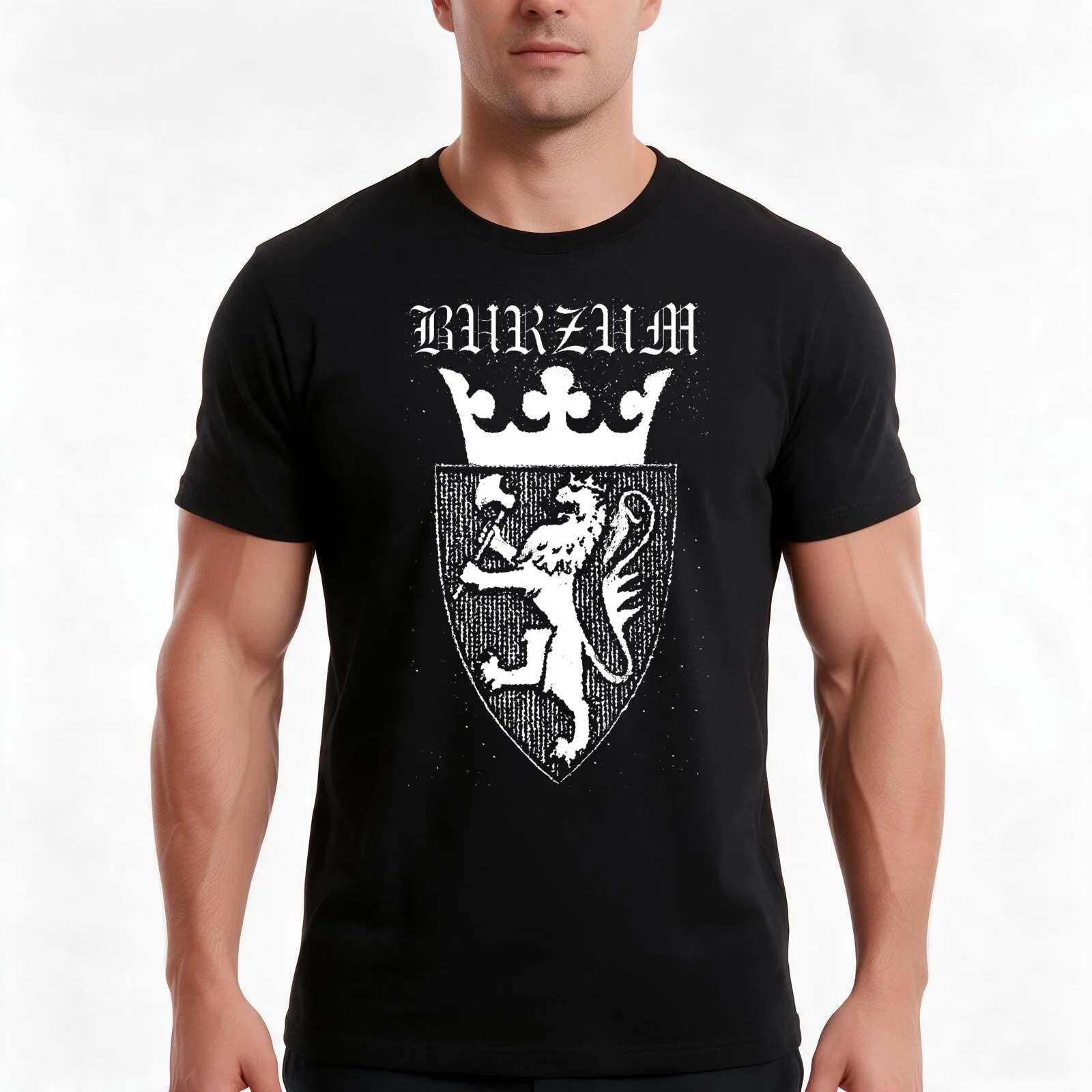 Burzum T-Shirt Summer Casual Cotton Tee Oversized Streetwear Tops Vintage Graphic Print Loose Fit Short Sleeve 100% Cotton