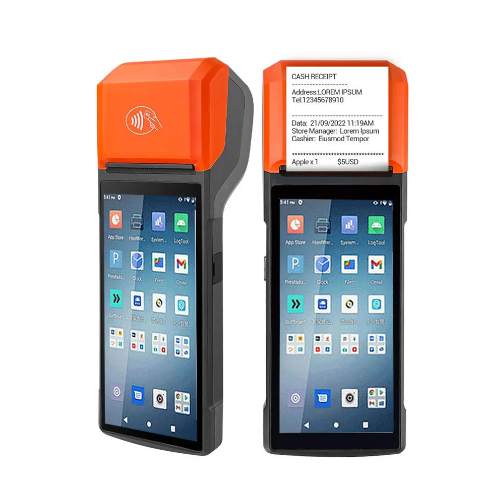 

Восьмиядерный портативный POS-терминал Android 14, точка лотереи продаж, оборудование Pos с 5,5-дюймовым ЖК-экраном R330 Plus